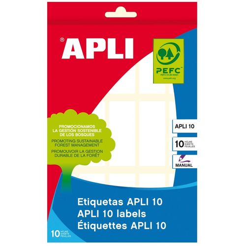 APLI naljepnica 10l za ručni ispis 20x50mm 1642 slika 2