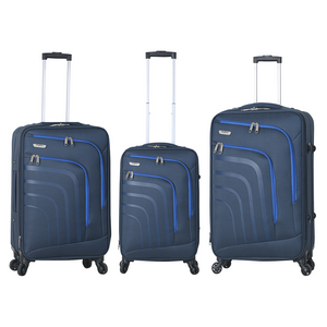 Kofer Look - Set od tri komada, Tamno plavi