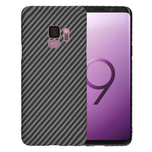 Techsuit - Carbonite FiberShell maska za Samsung Galaxy S9 - crna slika 1