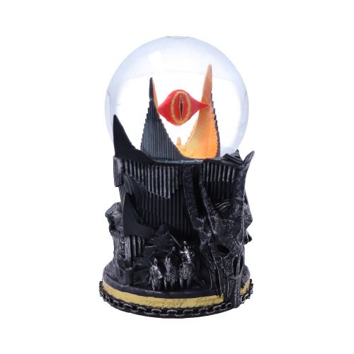 NEMESIS NOW LORD OF THE RINGS SAURON SNOW GLOBE 18CM slika 4