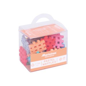 Marioinex set mini Waffle kockica pastelne 35kom.