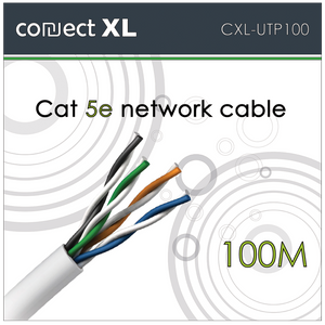 Connect XL Mrežni UTP CAT5E kabl na pak 100 met - CXL-UTP100