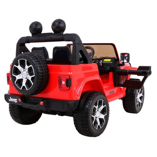 Licencirani auto na akumulator Jeep Wrangler Rubicon 4x4 - crveni slika 8