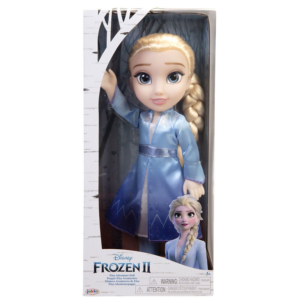 Disney Frozen 2 lutka Elsa, kraljica snijega, 38 cm slika 1
