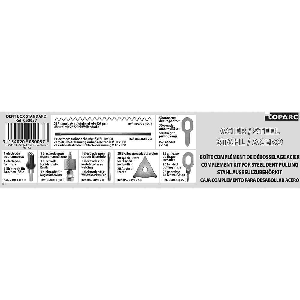 Gys Set Potrošnog Pribora Za Spotter Dent Box Standard / 78 kom - 050037 slika 2