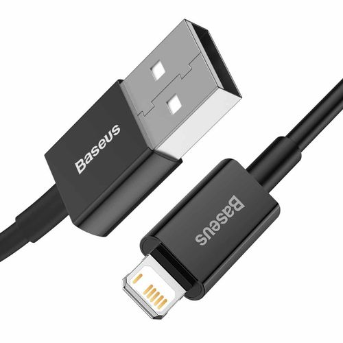 Baseus Superior Series kabel USB na iPhone 2.4A 1m (crni) slika 2