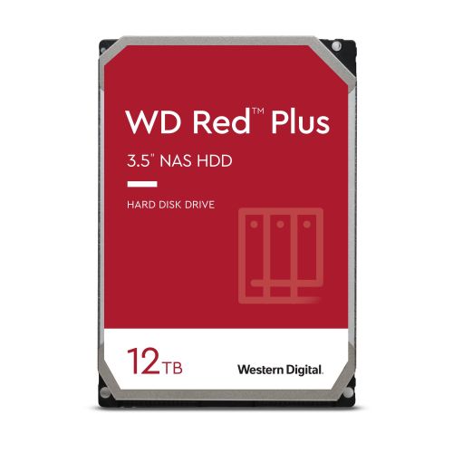 WD RED PLUS 12TB SATA3 3.5" Hard Disk za NAS slika 1