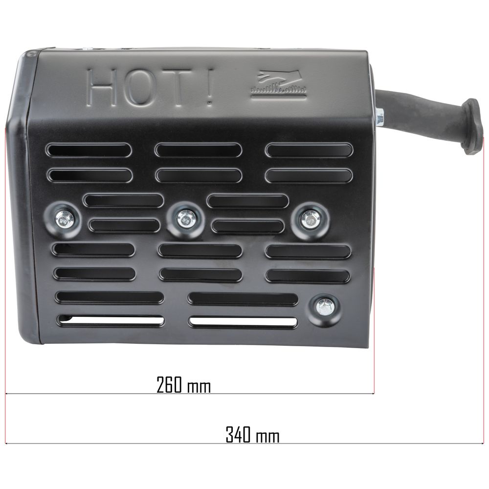 Prigušivač za generator PM-AGR-6500/7500-TL slika 2