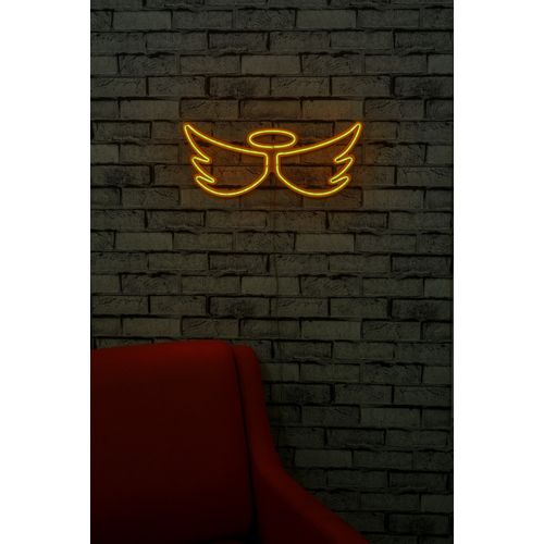 Wallity Ukrasna plastična LED rasvjeta, Angel - Yellow slika 11