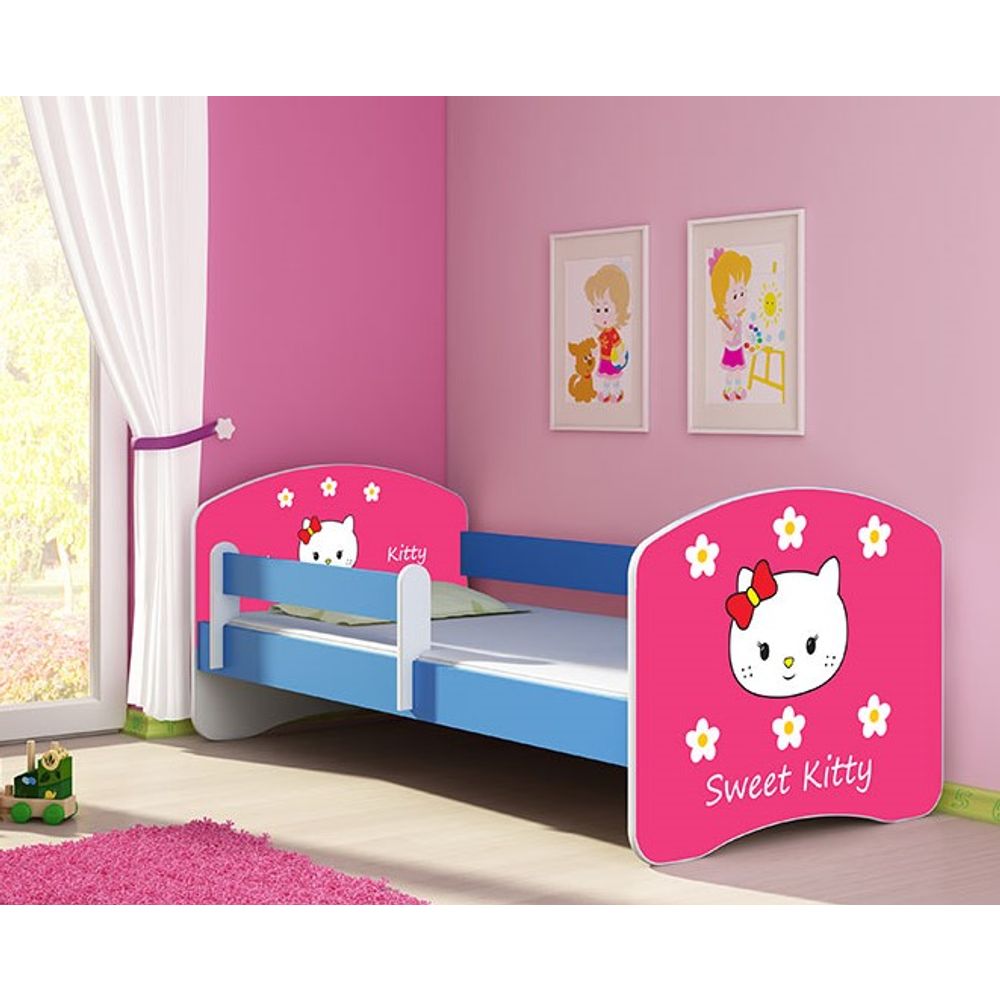 ACMA Dječiji krevet Acma II Blue - 180x80cm - Dezen 16 slika 1