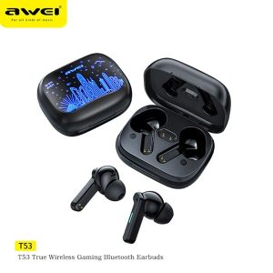 Slušalice AWEI T53 NC Bluetooth bubice crne
