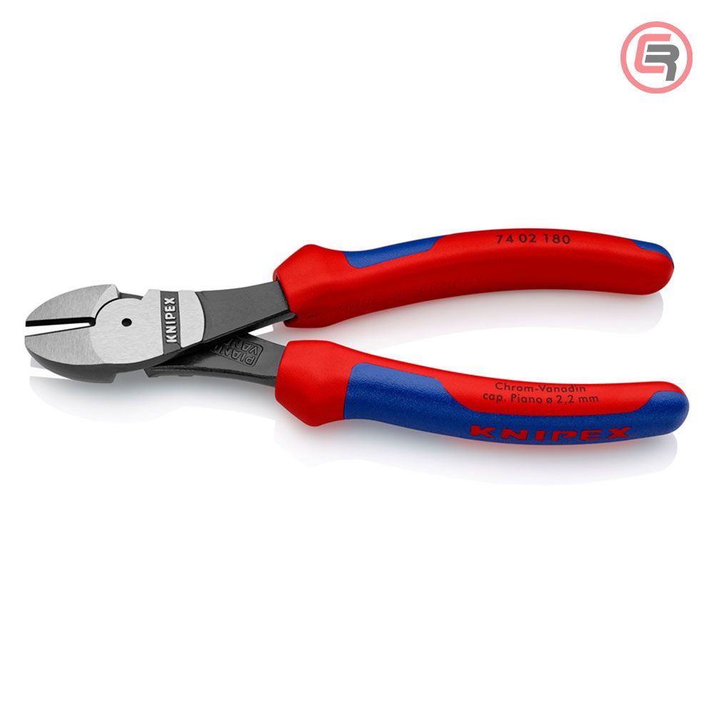 Knipex Kliješta Bočna Sječa – Sječice Ojačana 180mm – 74 02 180 slika 2