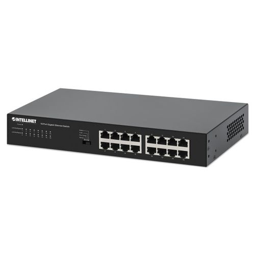 LAN switch Intellinet 561815 10/100/1000 16port/metalni/rackmount slika 1