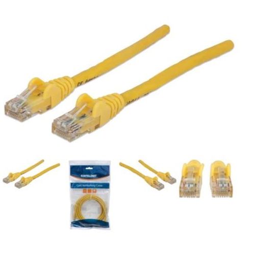 Intellinet patch kabel 1m Cat.6 UTP PVC žuti slika 1