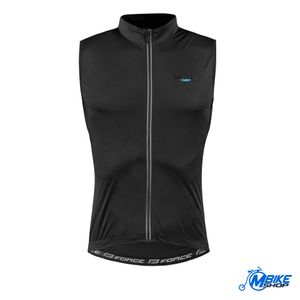 Force Prsluk za biciklizam Vision Windproof Black