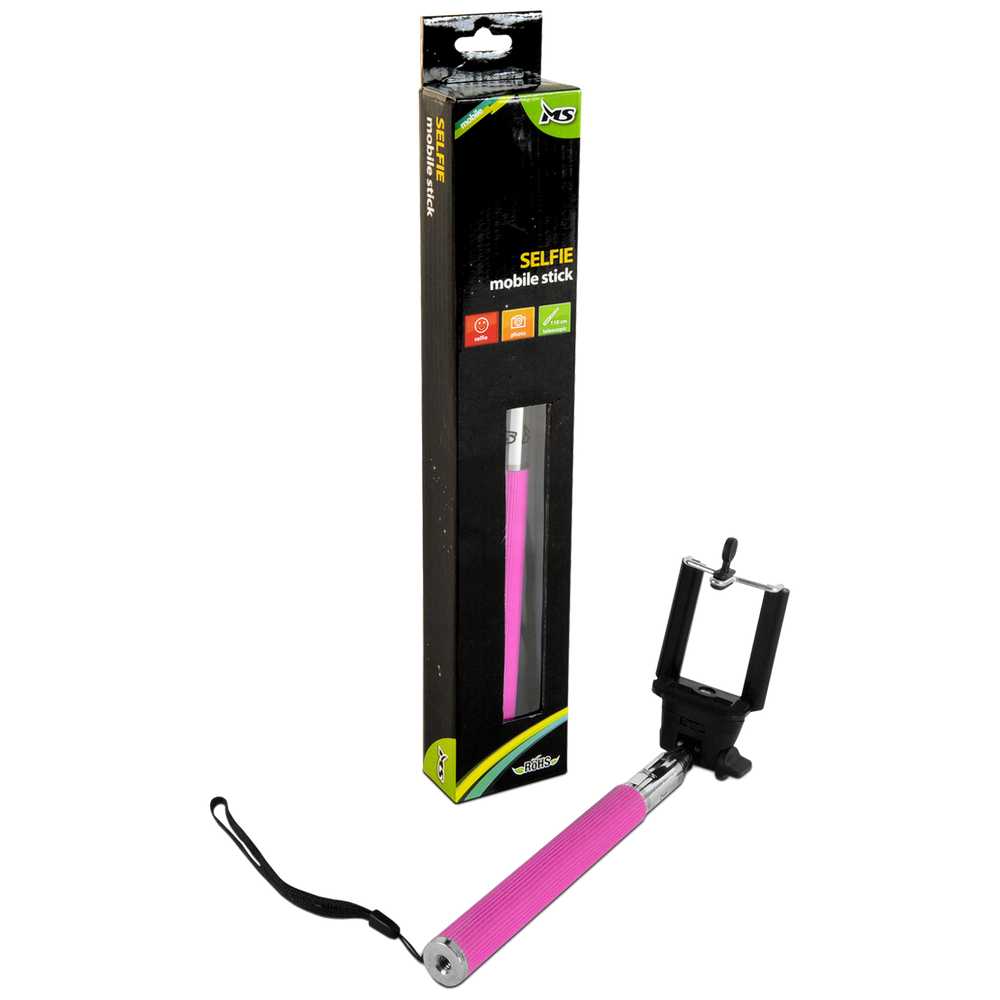 MS Selfiestick za smartphone, rozi - MSI BT SELFIE slika 3