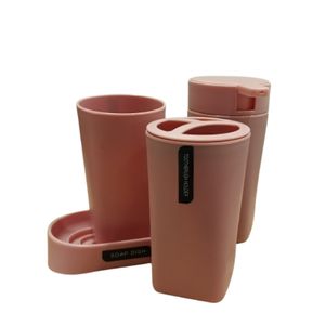 Set za kupatilo BASIC 1/4 - Pink - N11