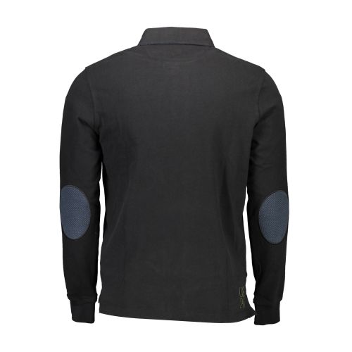 US POLO LONG SLEEVE POLO SHIRT MAN BLACK slika 2