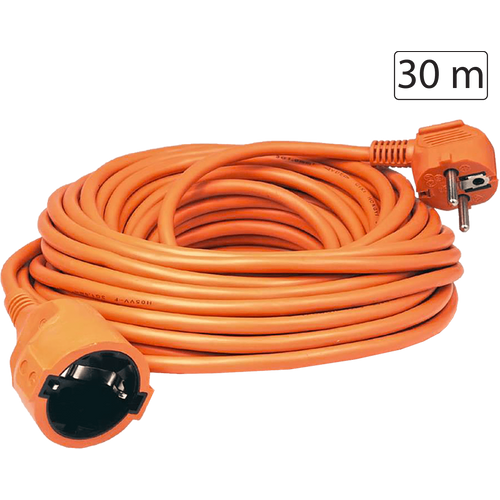 home Produžni strujni kabel 1 utičnica, 30m, H05VV-F 3G 1,5mm² - NV 2-30/OR/1.5 slika 1