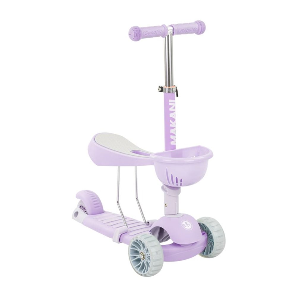 Kikka Boo Makani Romobil Bonbon 3U1, Candy Lilac slika 1