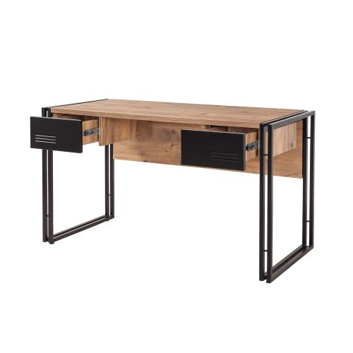 Cosmo Siesta Atlantic PineBlack Study Desk slika 5