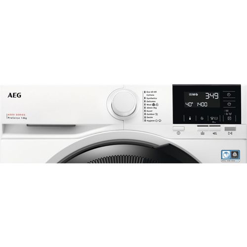 AEG LFR61E844BE Veš mašina 6000 ProSense, 8 kg, 1400 rpm, Inverter motor, Dubina 57.2 cm, Woolmark Blue sertifikat slika 2