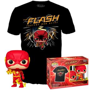 Set Figura POP i Majica DC Comics The Flash Veličina S