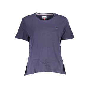 TOMMY HILFIGER WOMEN'S SHORT SLEEVE T-SHIRT BLUE