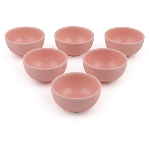 Hermia Concept Set posudica za umake, Bulut Mat Light Pink Snack - Sauce 8 Cm 6 Pieces slika 2