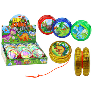 Arkadna igračka - Jojo - Svjetleći dinosauri - 4 boje