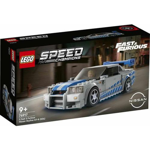 Playset Lego Fast and Furious: 76917 Nissan Skyline GT-R (R34) 319 Dijelovi slika 1