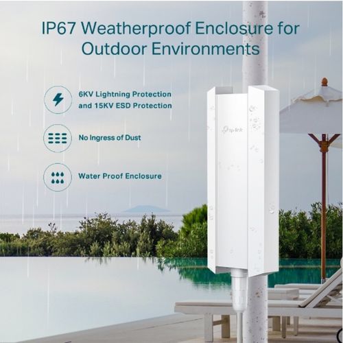 TP-Link AX1800  Indoor/Outdoor WiFi 6 Access Point, Pole/Wall Mounting, 2.4 GHz, 5 GHz slika 7