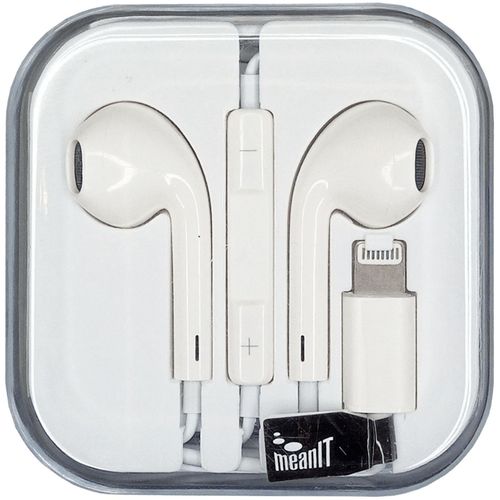 MeanIT Slušalice, univerzalne, in ear sa mikrofonom za iPhone - SLUNI7 slika 1