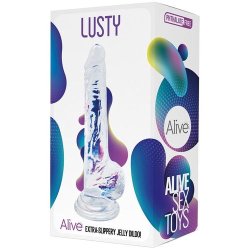 Alive Lusty Jelly Dildo 18cm slika 2