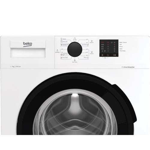 Beko WUE7611DXAW Veš mašina 7 kg, 1200 rpm, ProSmart Inverter Motor, Dubina 49 cm slika 10