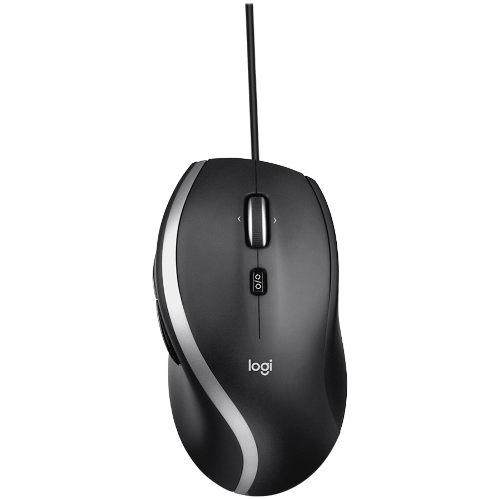 LOGITECH M500s Corded Mouse - BLACK - USB slika 1