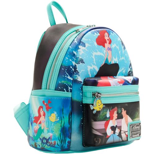 Loungefly Disney The Little Mermaid Scenes ruksak 26cm slika 1