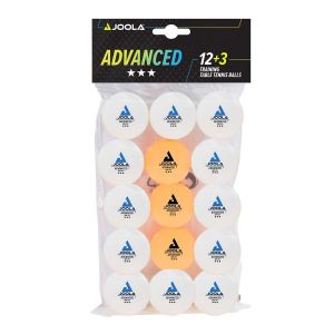 Joola Loptice za stolni tenis Advanced Training *** Bijele 12 + 3 Pce
