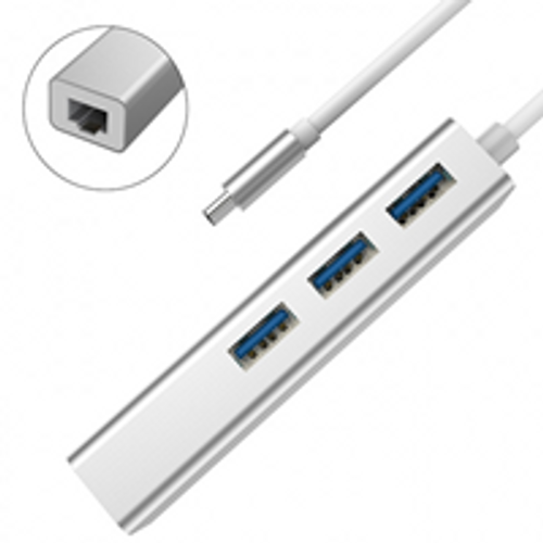 KABL LEOPARD TYPE C3.1-RJ45/USB 3.1 HUB DEVIA slika 1