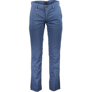 HUGO BOSS MEN'S BLUE TROUSERS