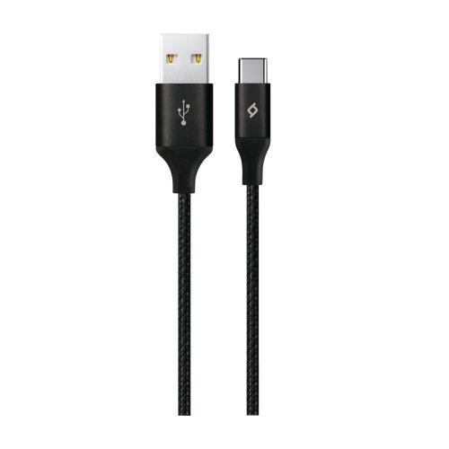 Ttec Kabel - Type C to USB (2,00m) - Black - Alumi Cable slika 1