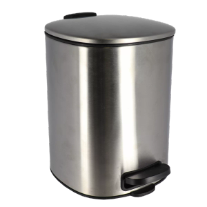 Tendance kanta za smeće na pedalu kvadratna 5l soft close metal, siva