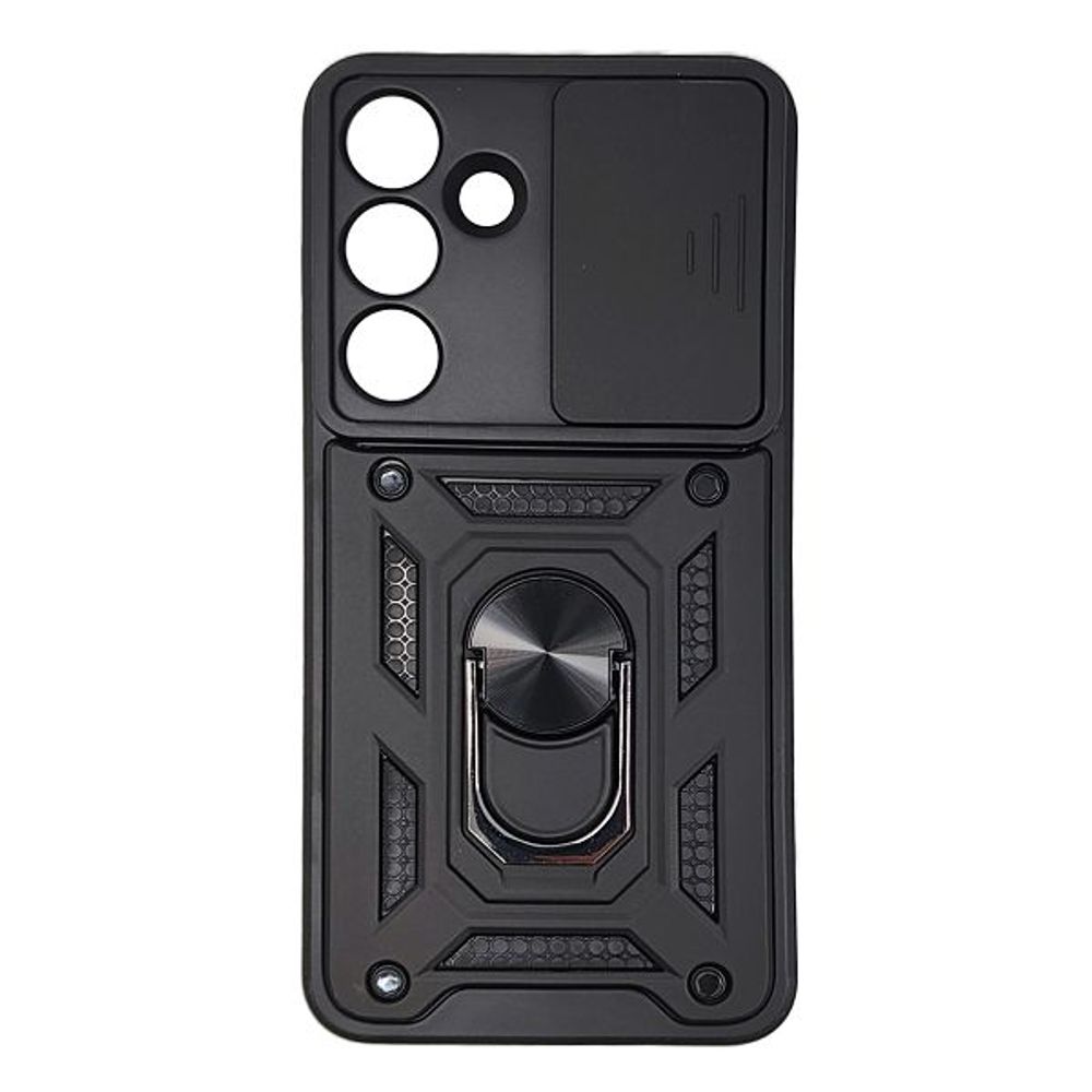 MM TPU SAM GALAXY S26 PLUS - ANTI-SHOCK WITH RING crna slika 1