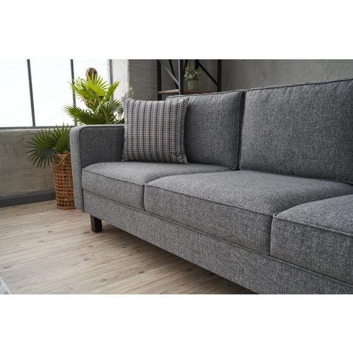 Atelier Del Sofa Trosjed, Sivo, Kale Linen - Grey slika 3