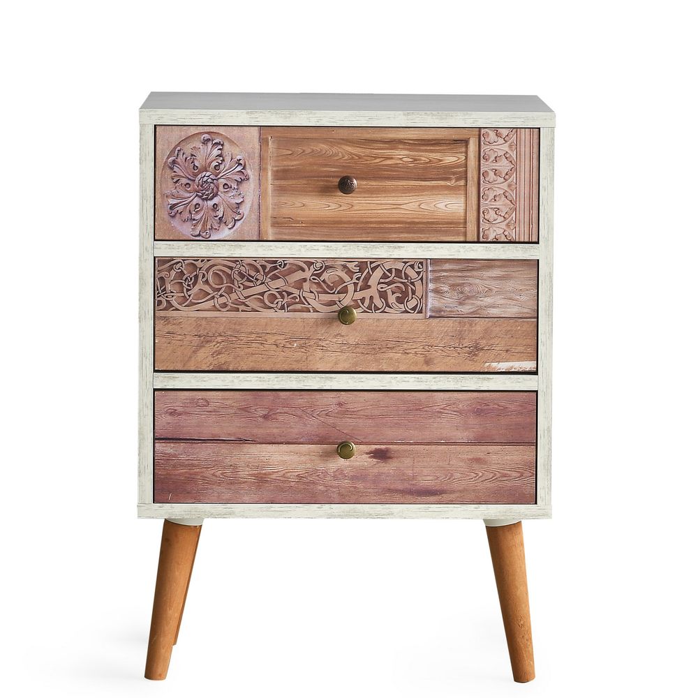 Liza White Walnut Komoda slika 4