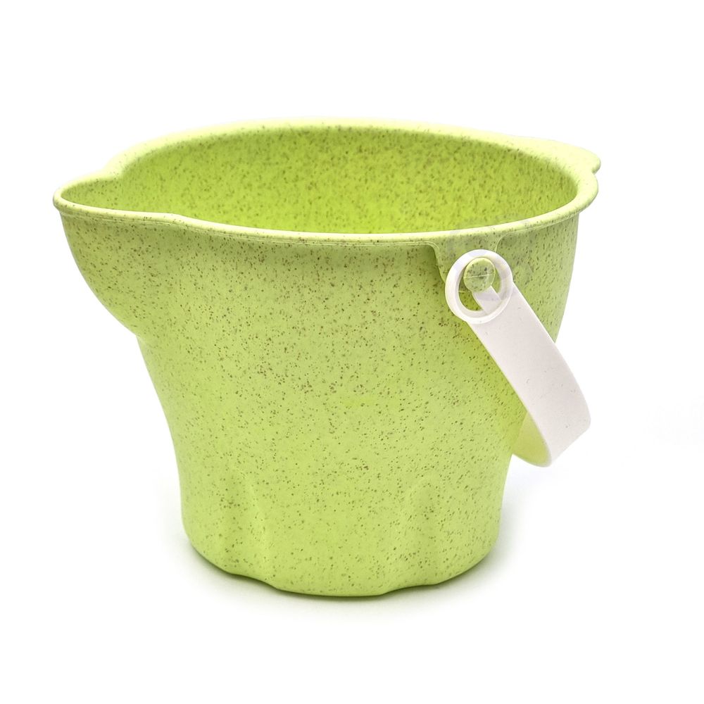Woopie green set kanti za pijesak s automobilom 11 kom. biorazgradiv organski materijal slika 5