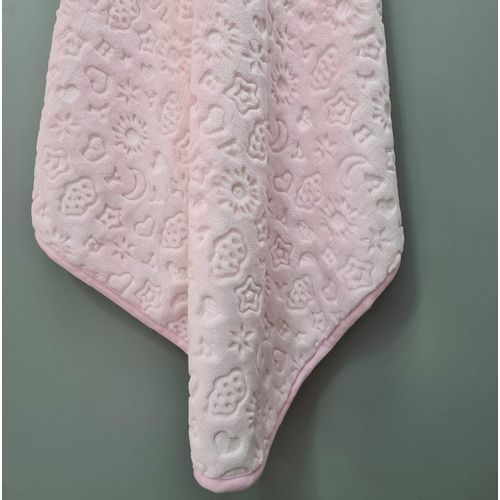 Ćebe CB EMBOSS BABY BLANKET - PEMBE slika 1