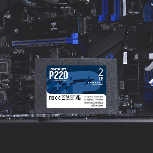 Patriot P220 2TB SSD SATA 3 2.5" slika 4