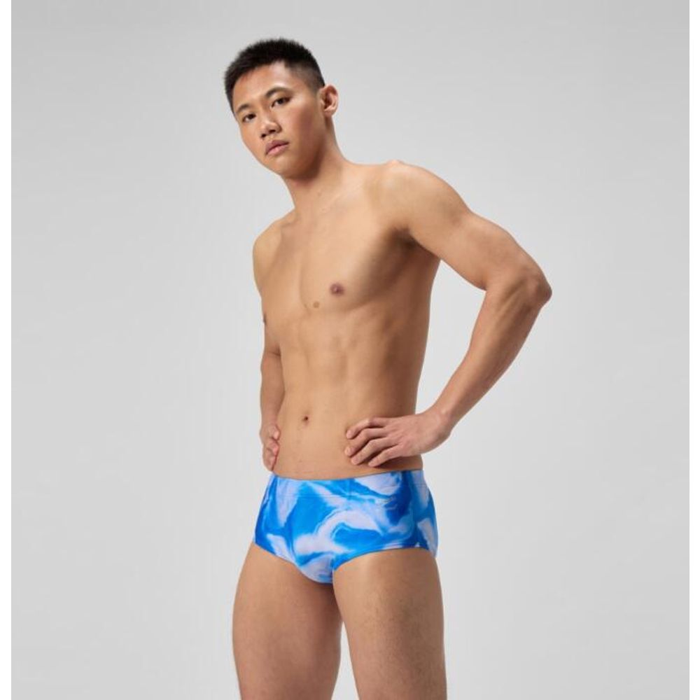 Speedo Muški kupaći ML PRINTED 13.5CM BRIEF Blue slika 3