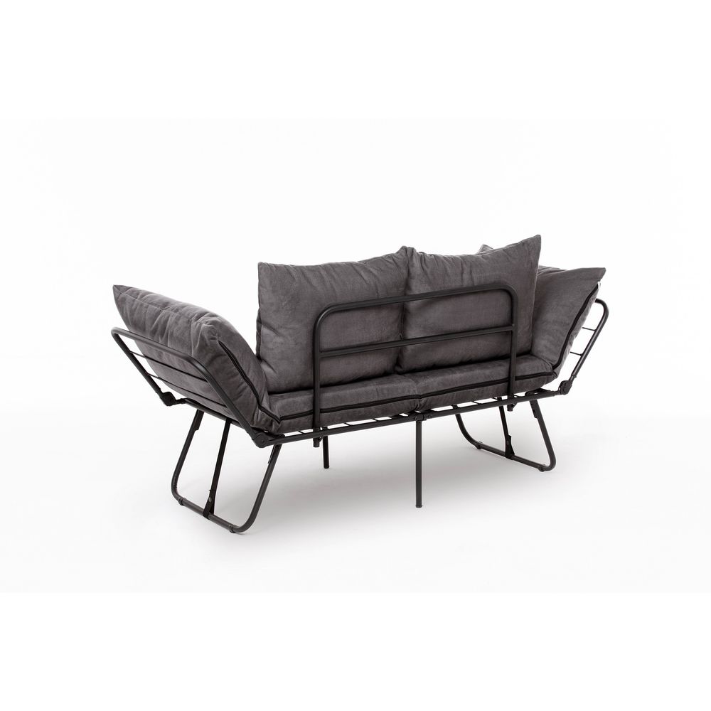 Viper 2-Sjedalni - Siva Sofa na Razvlačenje slika 10